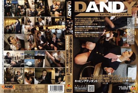DANDY-202 &quotI want to cum in a place like this! During the lights-out time on a long-haul flight, I furtively jerked off and showed it only to the cabin attendant, then got fucked gently&quot VOL.2