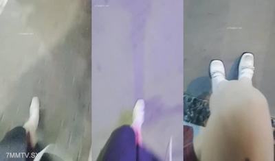 推薦，玩得就是心跳，【了了】，美女戴著跳蛋，坐公交車，戶外露出，大黑牛噴水