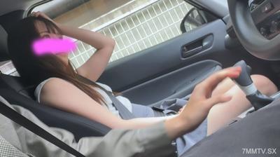 fc2-ppv 4784024 6/22 log1A: Sora Such a cute girl bowing to money in this unequal society! Moved to Tokyo 3 years ago, bought a flat-chested girl from Tohoku with money for in-car blowjob | FC2 Electronic Market